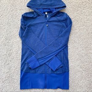 Lululemon Women’s Blue Full-zip Hoodie | Size 6